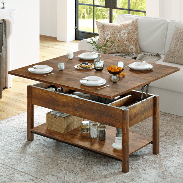 Double Lift Top Coffee Table Wayfair Canada